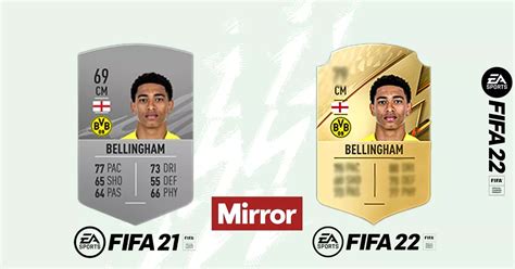 Borussia Dortmund's Jude Bellingham gets huge rating upgrade in FIFA 22 - Mirror Online