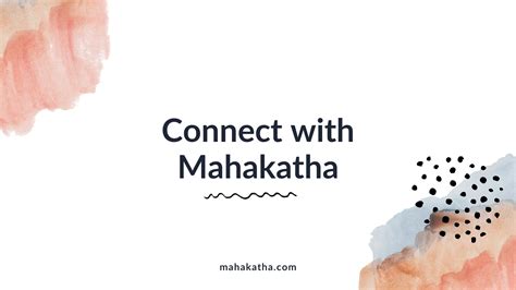 Learn about Mahakatha Meditation Mantras