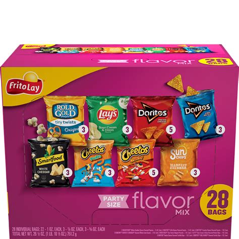 Frito-Lay Party Mix Variety Pack, (Pack Of 40), 60% OFF