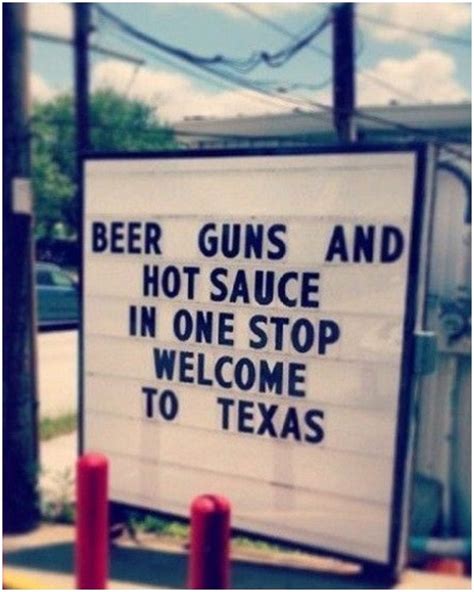 The Texas Way: Hilarious Texas Signs