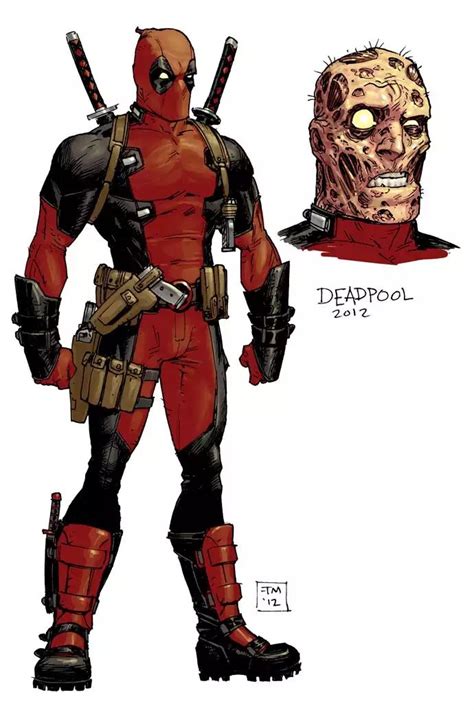 Deadpool Without Costume