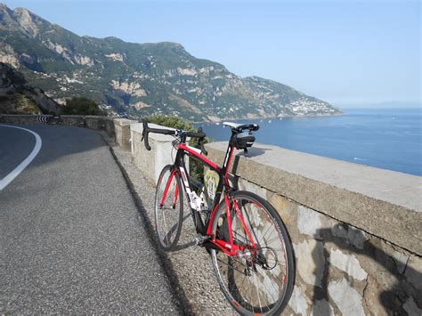 The sleek BH G5 carbon road bike on the way to Positano. Carbon Road ...