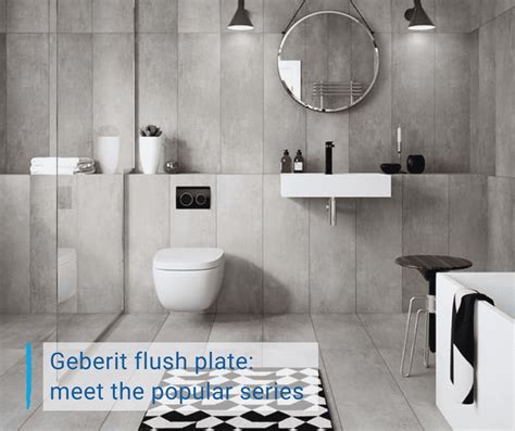 Geberit flush plate: meet the popular series - Bathroom Ideas