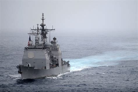 USS Cape St. George (CG 71) guided missile cruiser. | Navy day, Navy ...