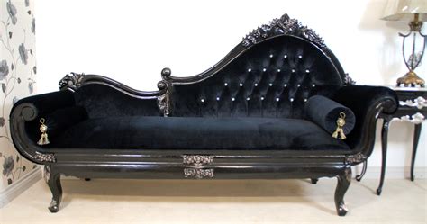 Black Velvet Sofa - Home Furniture Design