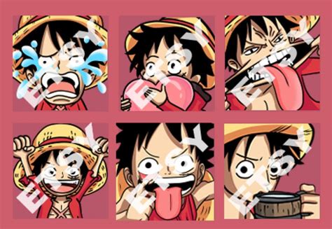 Twitch Emote Luffy Anime Twitch Emote Stream Emotes - Etsy Sweden