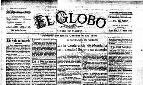 Documento histórico: Diario El Globo (1922) – Torrequebradilla.com