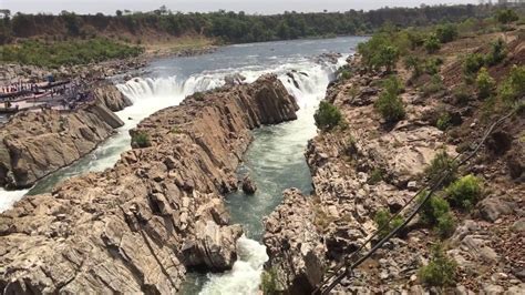 Narmada River at Bheraghat Jabalpur - YouTube