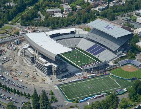 Washington Huskies football stadium renovations finished