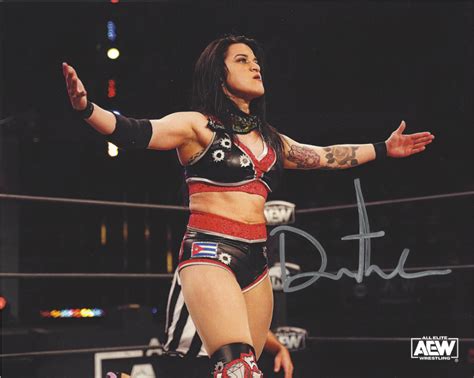 AEW - Diamante Signed 8x10 Photo *inc Hologram* – WrestlingStore.co.uk