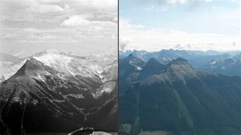 Historic photos show how Canada's mountains have changed in 150 years | CBC News