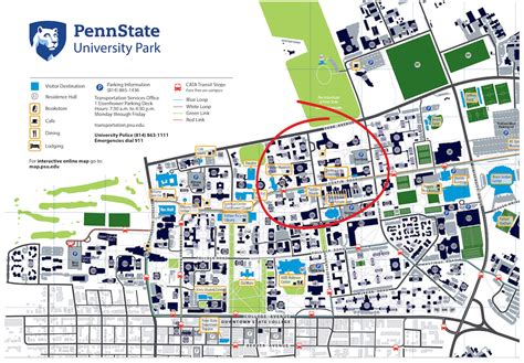 Campus Map and Directions — The Pennsylvania School for Excellence in ...