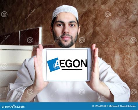 Aegon Financial Services Company Logo Editorial Image - Image of holded, logo: 101656785