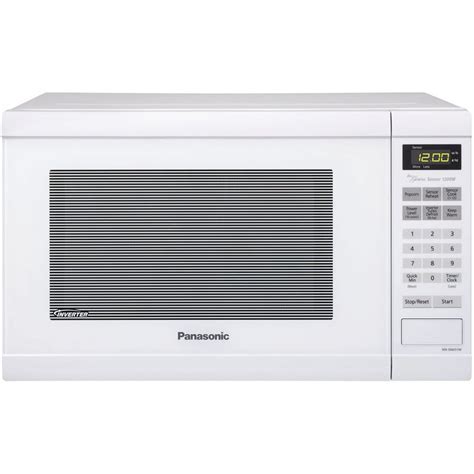 Shop Panasonic 1.2-cu ft 1,200-Watt Countertop Microwave (White) at Lowes.com