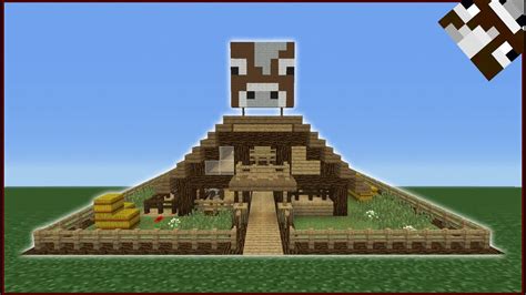 Minecraft Cow Farm Design