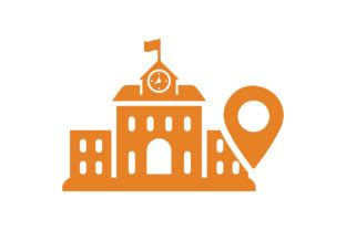 University, Location Icon Graphic by 121icons · Creative Fabrica