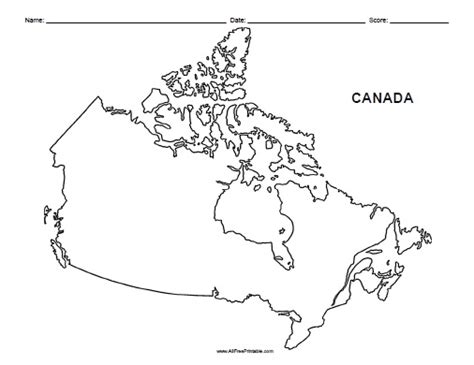 Canada Map Drawing at GetDrawings | Free download