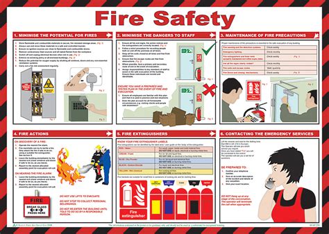 Fire Safety Poster from Safety Sign Supplies