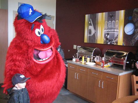 Archie, the Ace | The Reno Aces mascot came to visit us in t… | lisamaekornze | Flickr