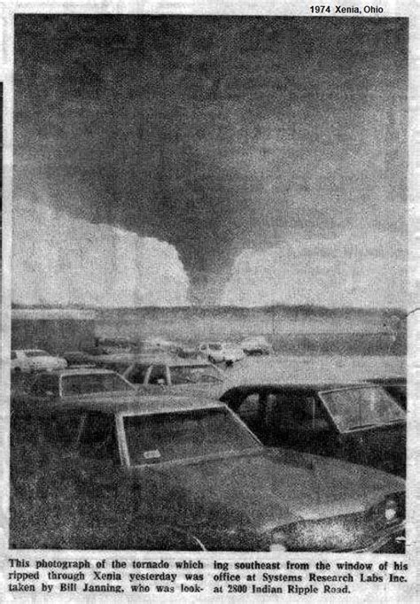 Xenia, Ohio tornado 1974 | Xenia ohio, Ohio weather, Tornado pictures