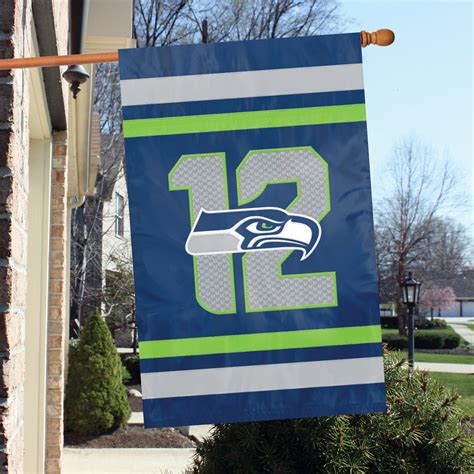 Seattle Seahawks 12th Man Premium Banner Flag