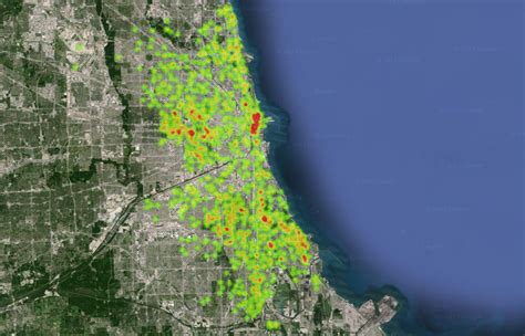 Ruby: Using Google Maps Heat Map to Display Chicago Crime Statistics | MantasCode