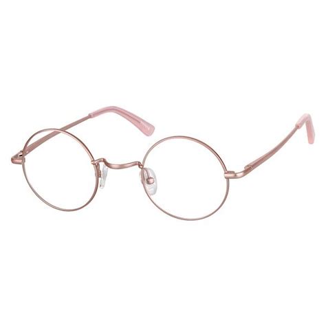 Rose Gold Round Glasses #550019 | Zenni Optical Eyeglasses in 2020 | Rose gold glasses, Gold ...