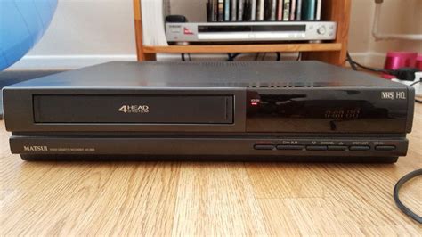 VX 2500 MATSUI VHS VIDEO PLAYER CASSETTE RECORDER BLACK | Vhs video ...