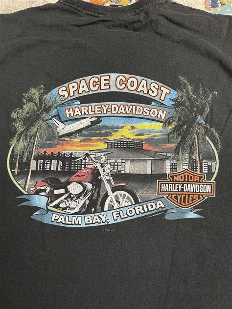 Space Coast Harley Davidson Tank Top Palm Bay Florida… - Gem