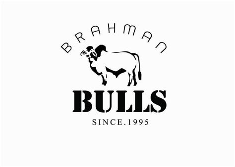 Brahman Cattle Logo / Cow Clipart Brahma Red Brahman Black And White ...