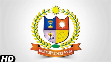 School Emblem Logo