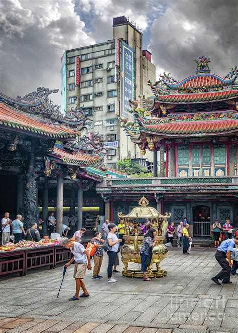 Longshan Temple Taipei Photograph by Karen Jorstad - Fine Art America