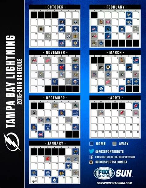 Tampa Bay Lightning Schedule 2024