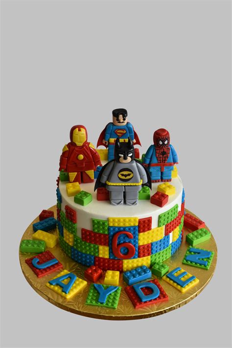 Lego Theme Birthday Cake — Skazka Cakes