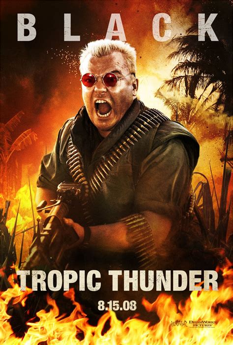 Tropic Thunder (#2 of 4): Extra Large Movie Poster Image - IMP Awards