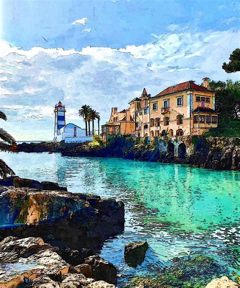 Download Cascais, Water, Sky. Royalty-Free Stock Illustration Image - Pixabay