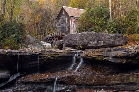 Photographing the Glade Creek Grist Mill in Babcock State Park (West ...