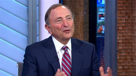 NHL Commissioner Gary Bettman talks about the upcoming NHL season ...