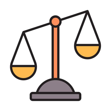 Legal scales justice lawyer - Business & Finance Icons