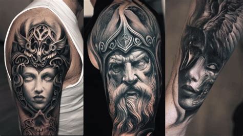 The Best Viking Tattoos: Featuring Odin, Valkyrie, Hel, and Darwin ...