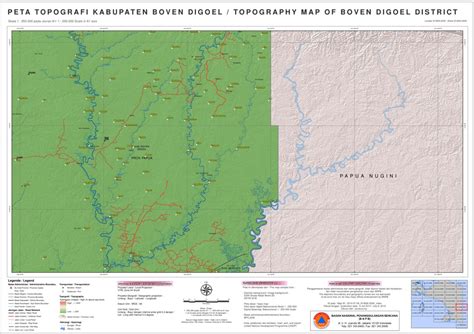 M26: Boven Digoel District Map by Avenza Systems Inc. | Avenza Maps