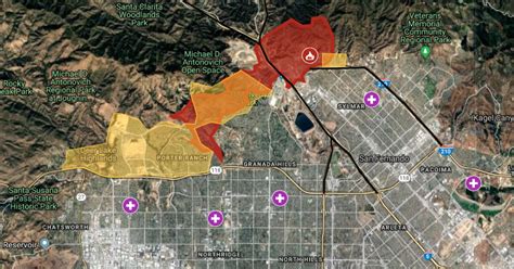 INTERACTIVE MAP: Saddleridge Fire forces evacuations in north Los Angeles