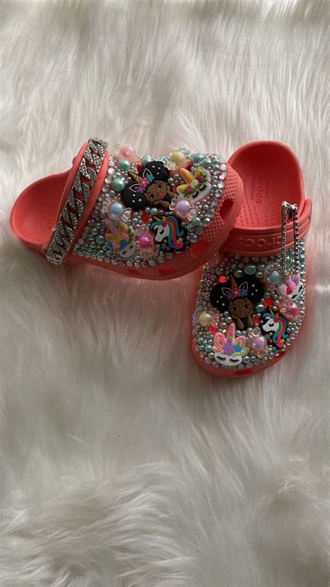 Bling Unicorn Crocs - Etsy