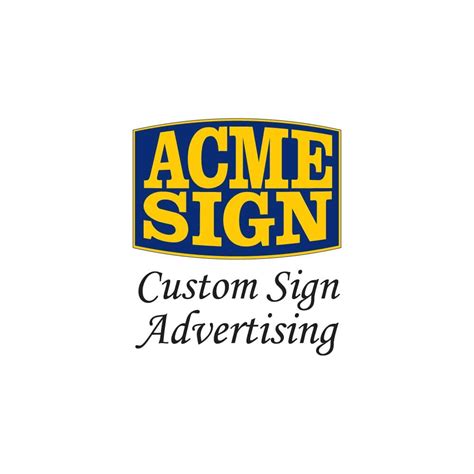 ACME SIGN CORPORATION Logo Vector - (.Ai .PNG .SVG .EPS Free Download)