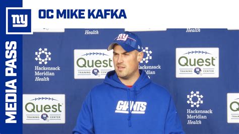 OC Mike Kafka on preparations for Week 15