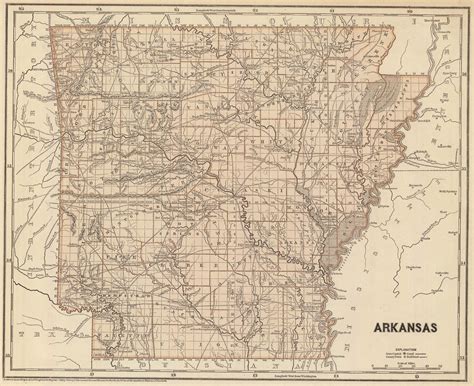 Ashley County Map Index