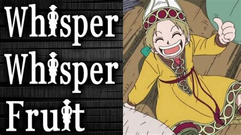 Whisper Whisper Fruit Explained - One Piece Devil Fruit - YouTube