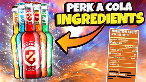 The INGREDIENTS used in PERK A COLA'S are HORRIFYING!! - YouTube