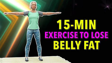 15-MINUTE EXERCISE FOR SENIORS TO LOSE BELLY FAT - YouTube