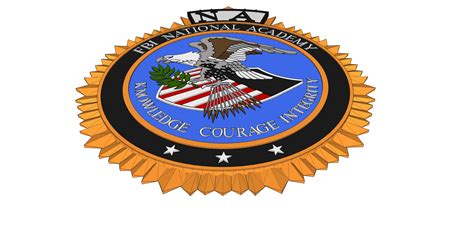 FBI National Academy Seal - 3D Print Model by Chtazi